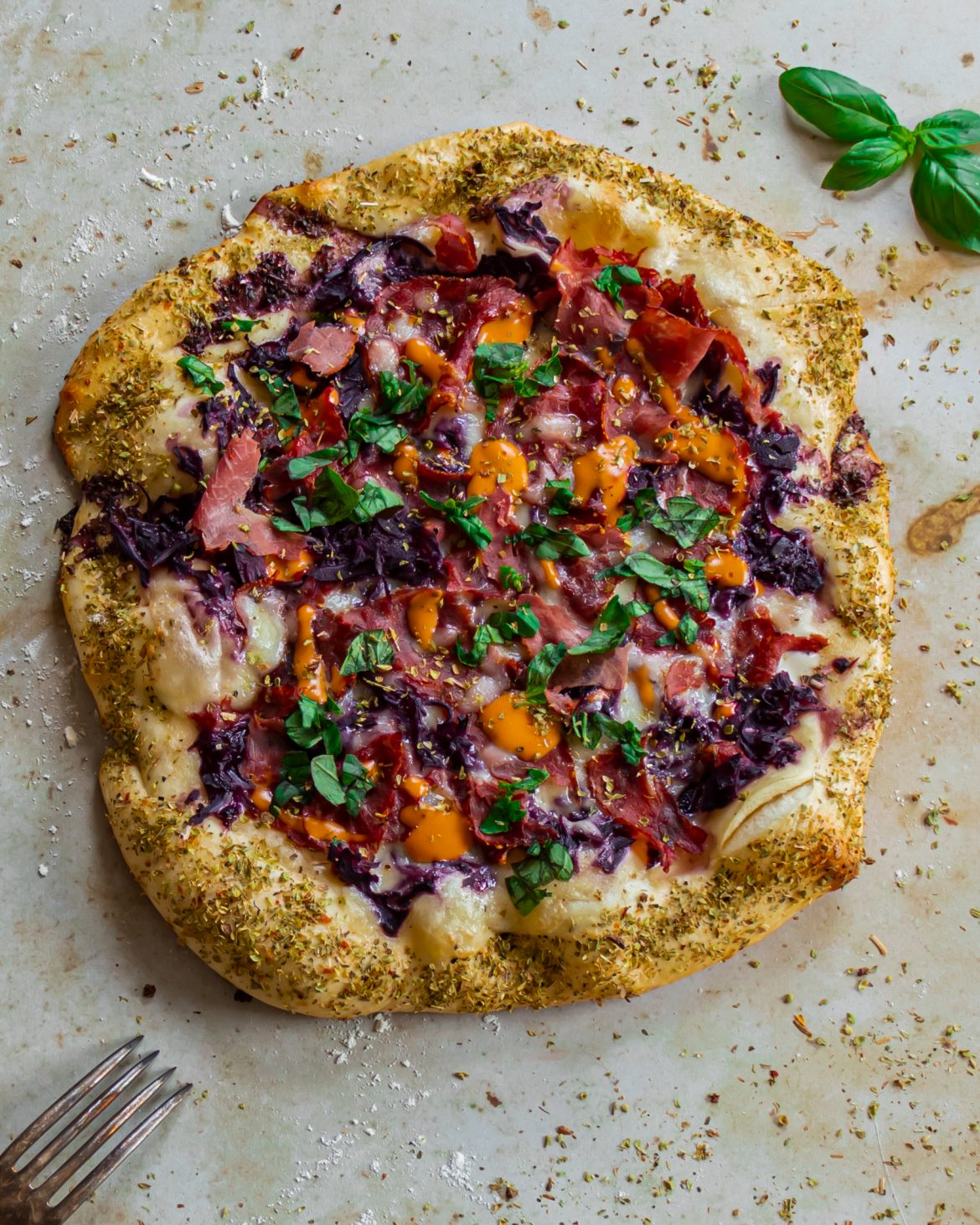 Pastrami Pizza
