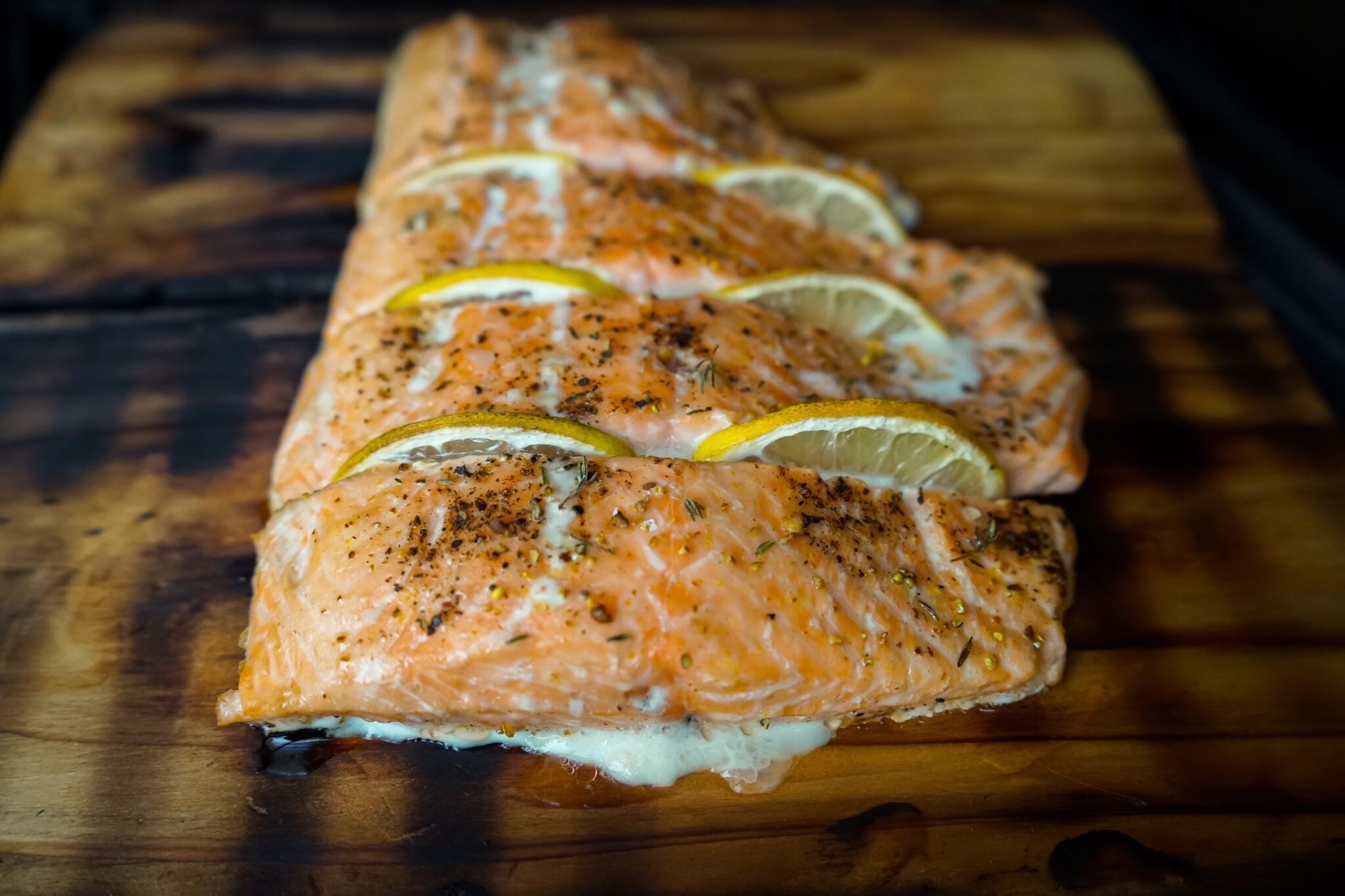 Lachs Von Der Planke - Lachs Grillen | Www.firechefs.de