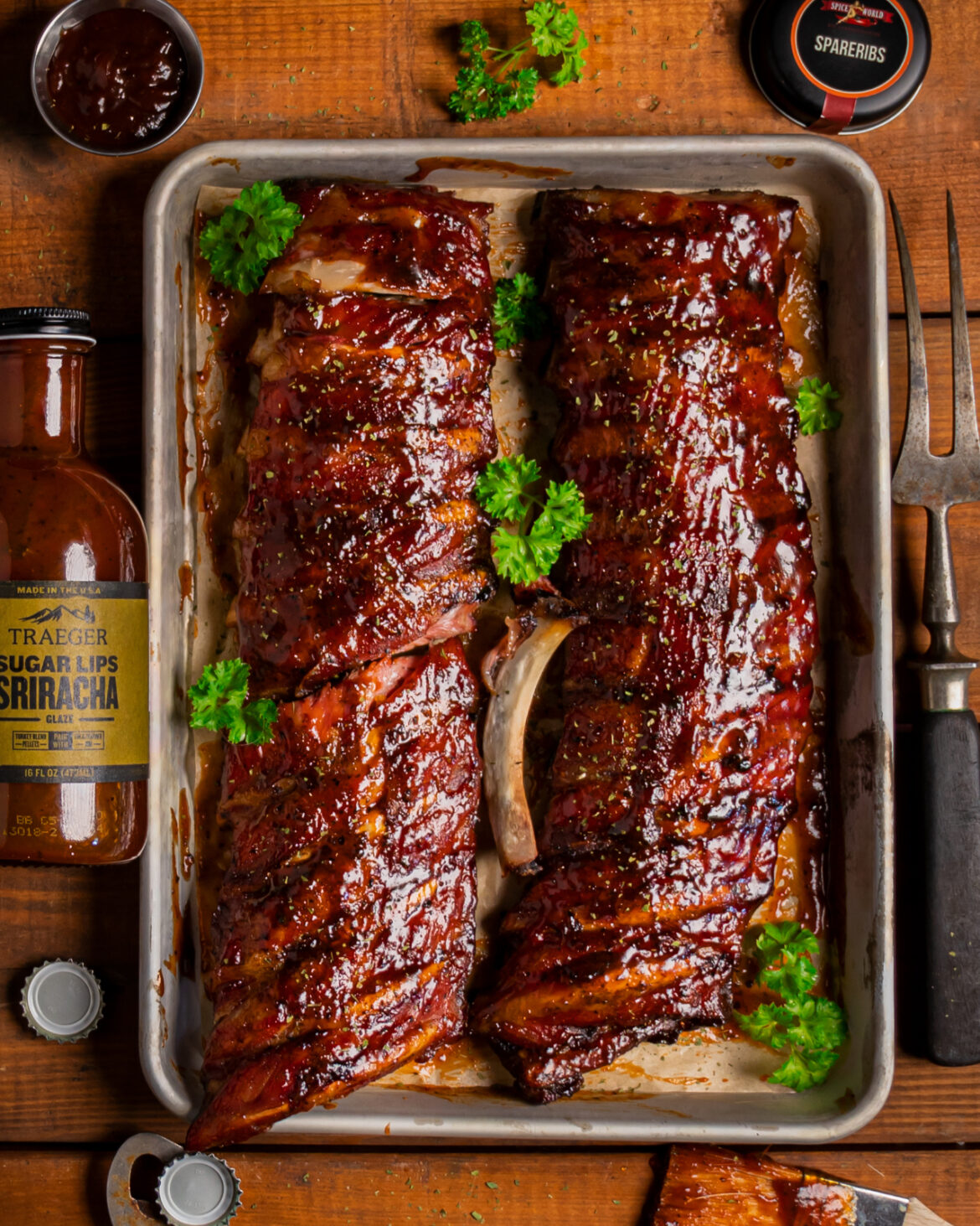 Spareribs vom Grill - Spareribs smoken