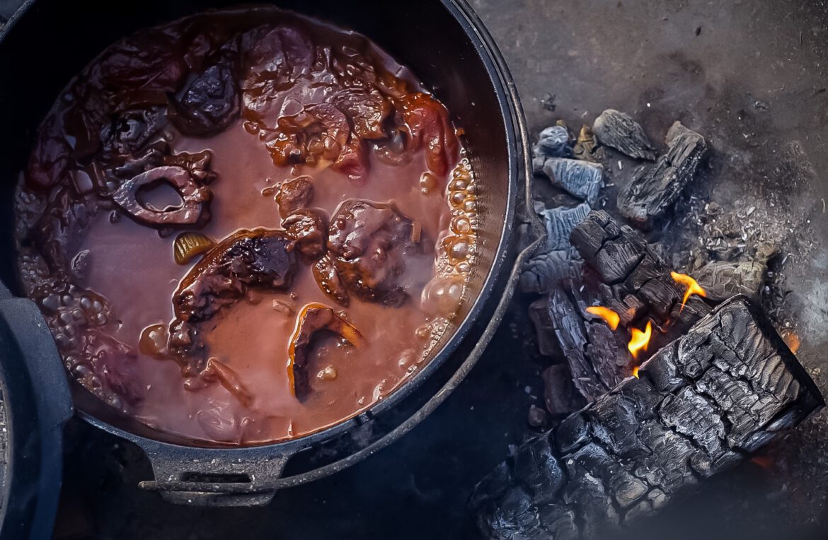 Ossobuco aus dem Dutch Oven