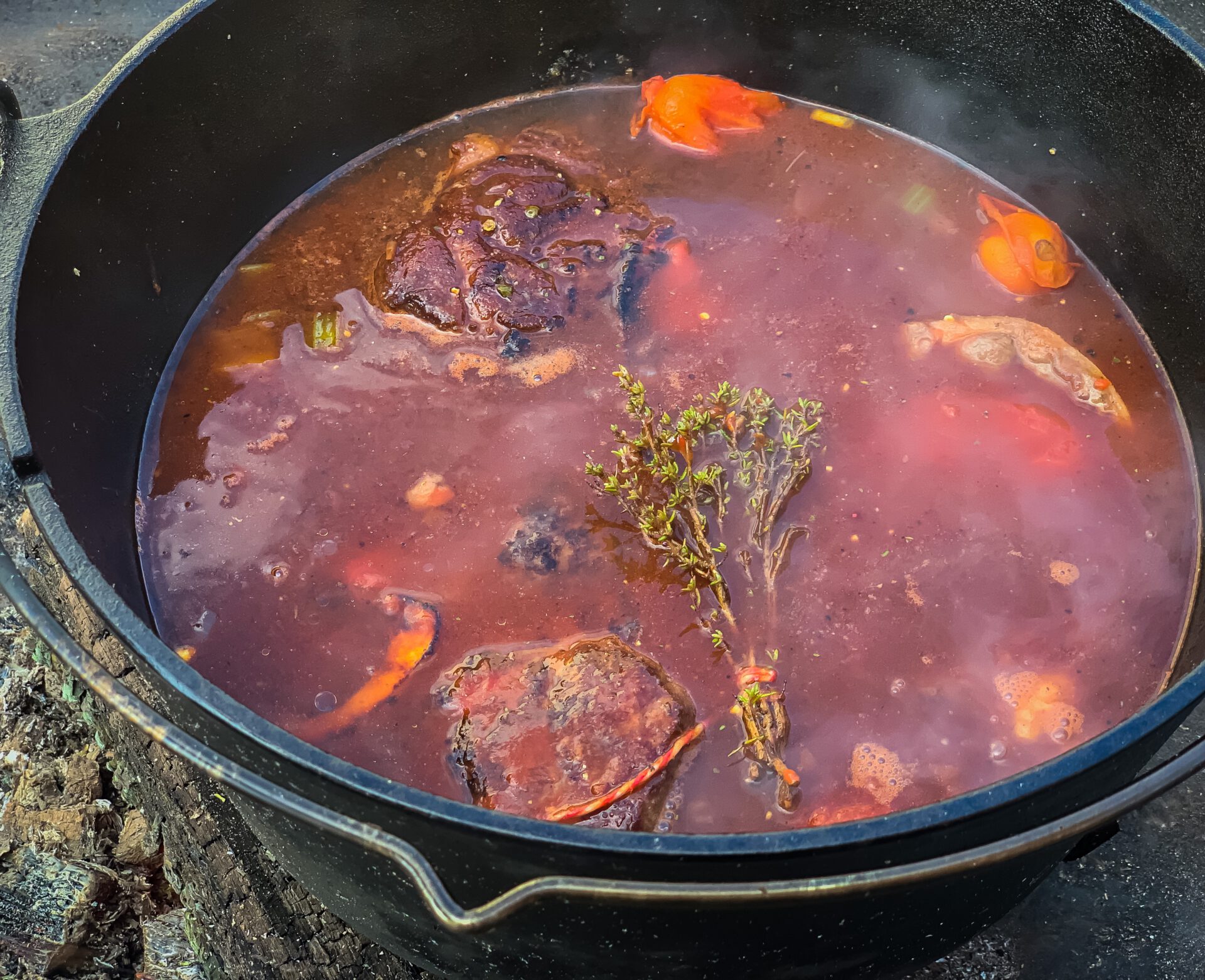Ossobuco aus dem Dutch Oven www.firechefs.de